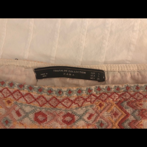 Zara Embroidered Skirt - Picture 4 of 7